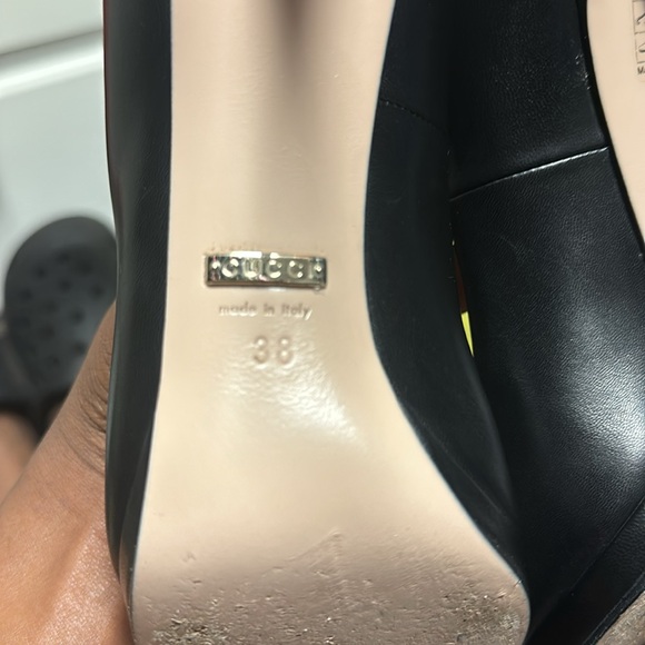 Black Gucci Horse-bit Heels - Picture 7 of 8